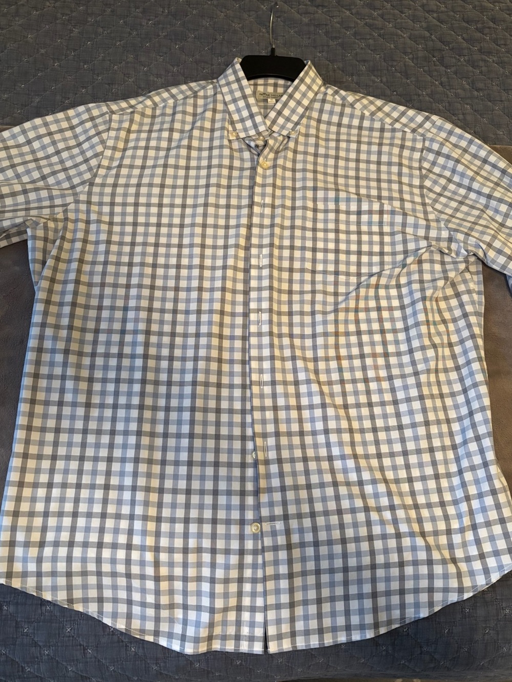 Peter Millar Plaid Summer Comfort Button Down